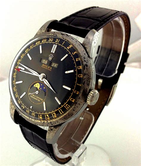 rolex 8171 black dial|Rolex moonphase 8171.